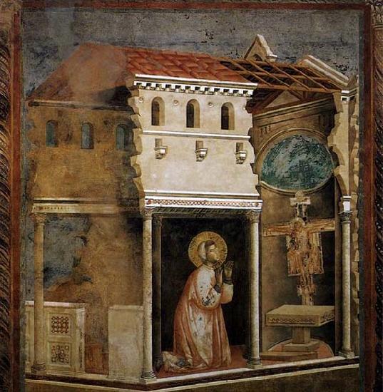 GIOTTO di Bondone Miracle of the Crucifix Spain oil painting art